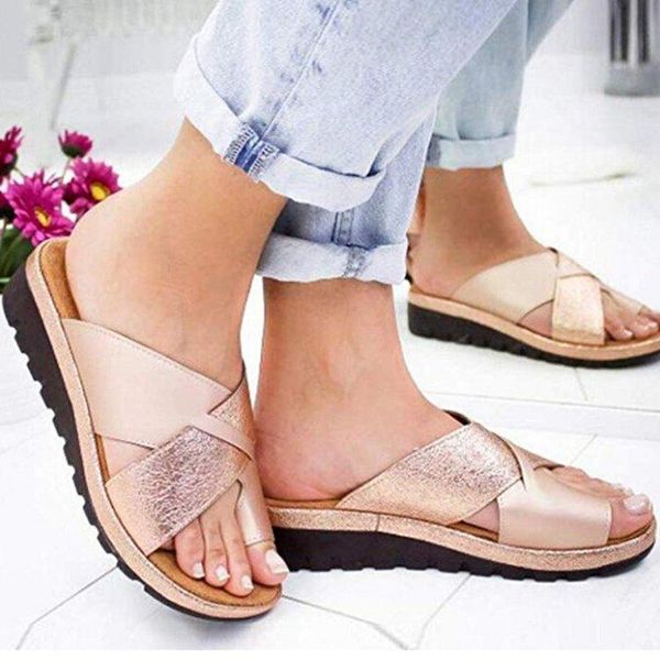 

slippers shoes woman 2021 low slipper sewing pu fabric hoof heels slides, Black
