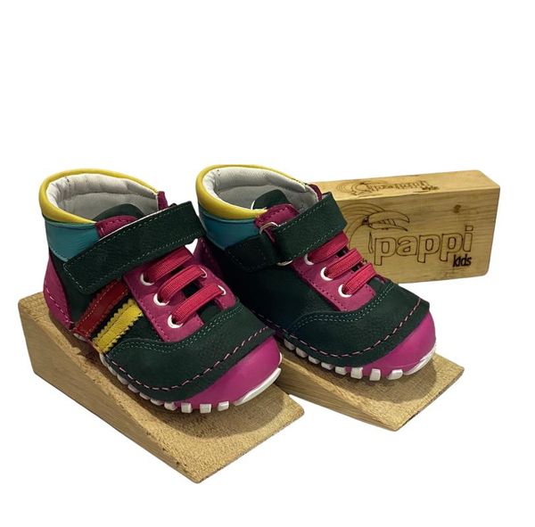 

first walkers pappikids model(70) girls step orthopedic leather shoes