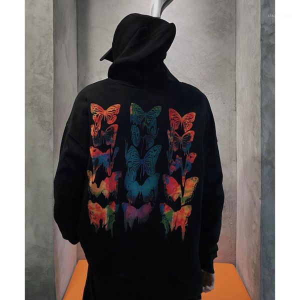 

men's hoodies & sweatshirts fashion brand hoodie 2021 spring autumn men casual sweatshirt letter print harajuku plus size thick top, Black