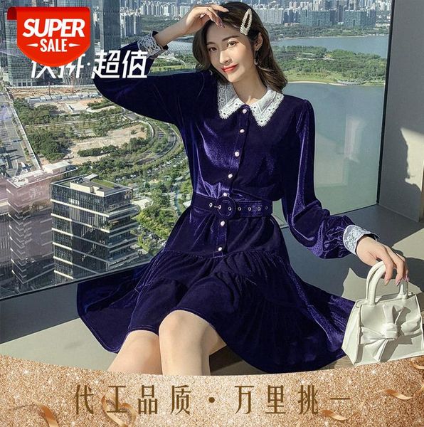 

long-sleeved purple dress for the princess on run #qg1l, Black;gray