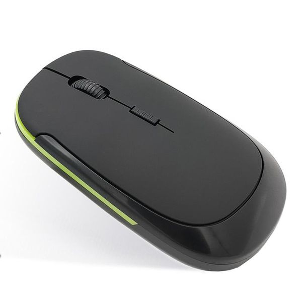 

mice 2.4g portable wireless optical gaming mouse ultra-thin with usb receiver for lapnotebook pc