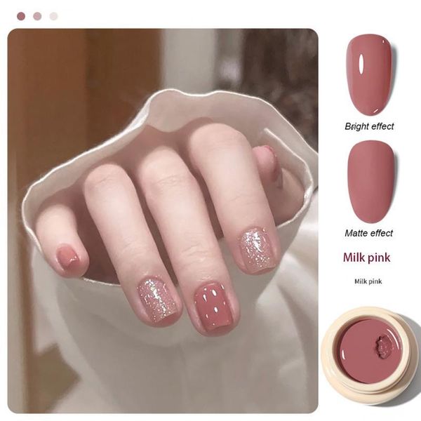 

nail gel solid cream polish 32 color painting mud manicure for pudding highly pigmented tslm1, Red;pink