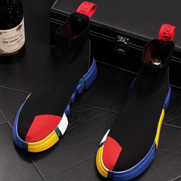 

2021 designer socks shoes fashion casual men high speed coach black shining b11