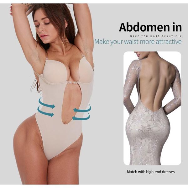 

women's shapers full body shaper bodysuit shapewear waist trainer women abdomen tummy control slimming sheath seamless corset, Black;white