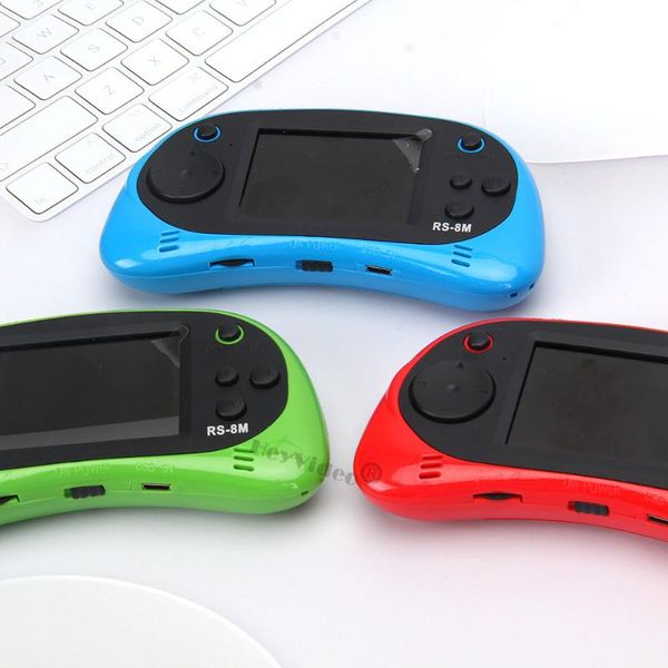 

portable game players cute retro handheld video console with 2.5inch tft display screen 16bit player built-in 42 earphone