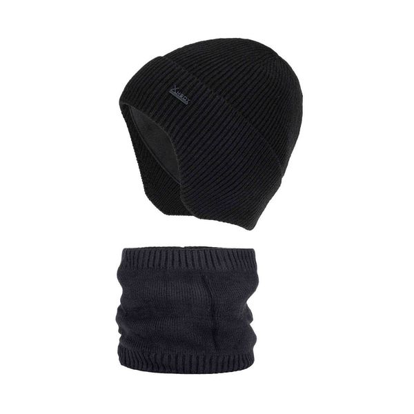 

fashion women men boys girls knit cap hedging head hat beanie cap warm outdoor fashion hat and bib protection caps y21111, Blue;gray