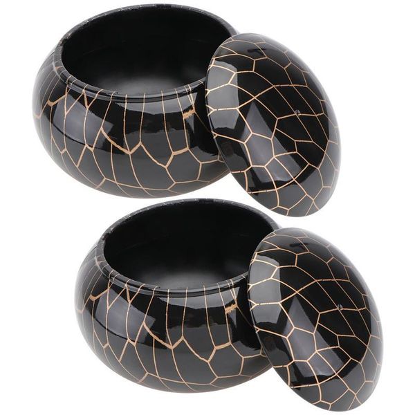 

storage bottles & jars 1 pair go chess can creative case bowl durable box