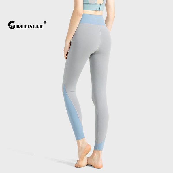 

yoga outfit chrleisure tight sport leggings high waist hip lift elasticity running pants breathable quick dry gym fitness sportswear
