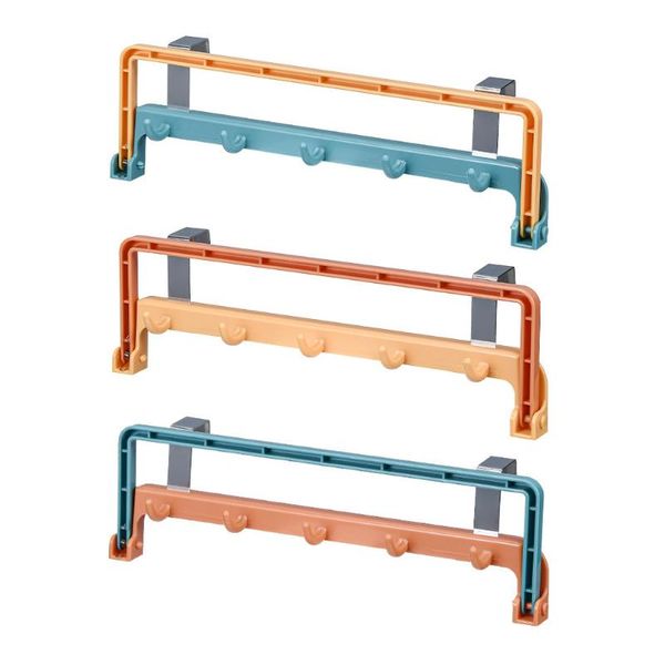

hooks & rails 3pcs cabinet door hook racks brackets punching