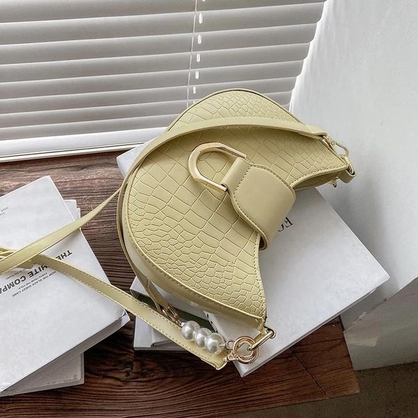 

evening bags leather shoulder pu saddle crossbody women's bag for women 2021 summer handbags and purses female travel tote