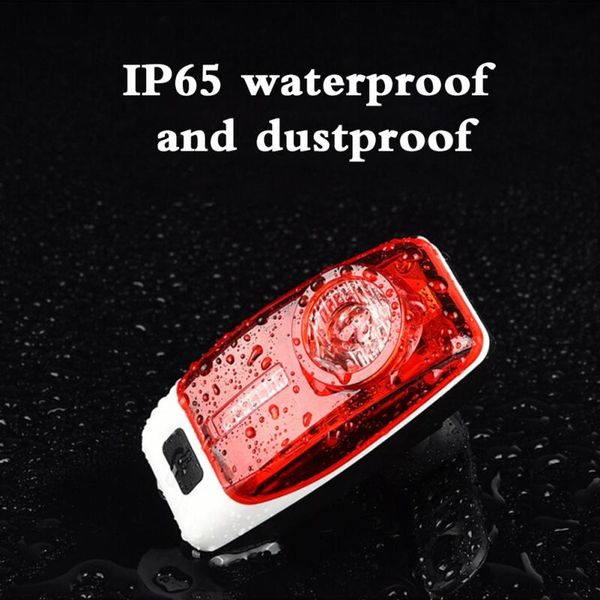 

super bright bike tail light night riding safety warning rear cycling flashing lights waterproof accessories