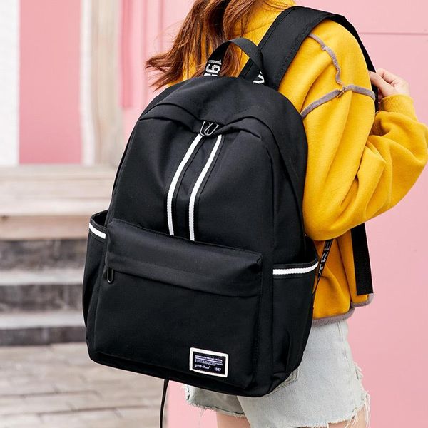 

backpack 2021 fashion student schoolbag lightweight large capacity
