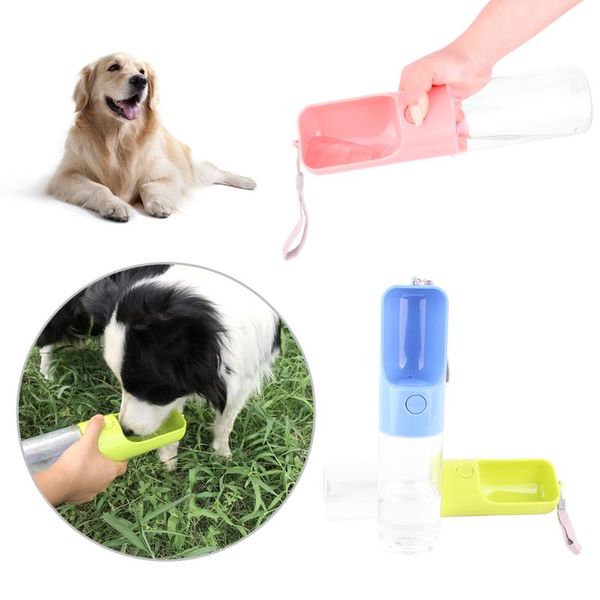 

dog bowls & feeders portable pet water bottle multifunction feeder drinking bowl puppy cat dispenser supplies