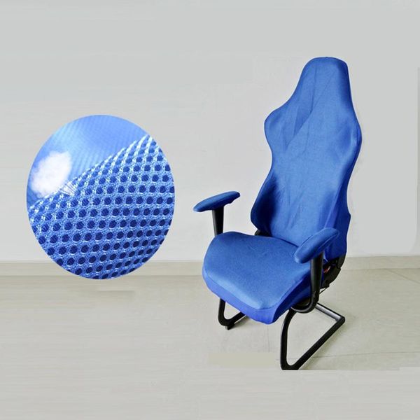 

4pcs/set elastic office chair covers spandex seat case for boss computer gaming armchair internet cafe protectors