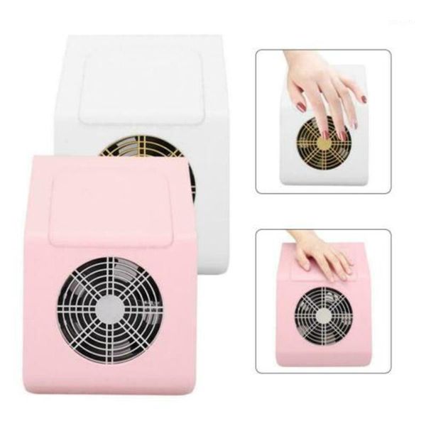 

eu plug 40w nail dust collector art suction machine manicure tool with filter uv light for gel nails dryer tools lamp1