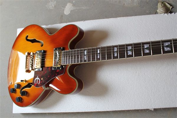 

classical jazz six string electric guitar, package mail home, new product release