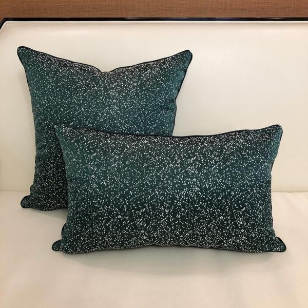 

cushion/decorative pillow light luxury sofa cushion cover high-grade green white purple waist cases home bed decor modern simplicity pillowc