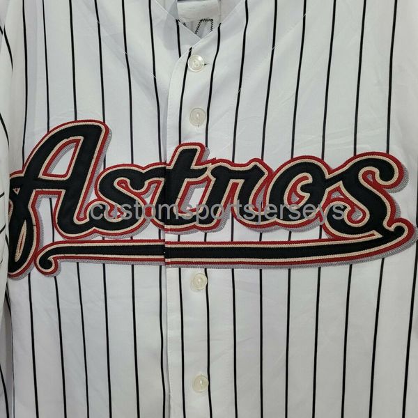 

new roger clemens 22 pinstripe jersey xs-5xl 6xl stitched baseball jerseys retro, Black