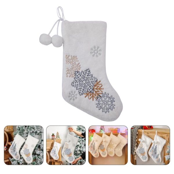 

christmas decorations 1pc sock ornament candy bag gift