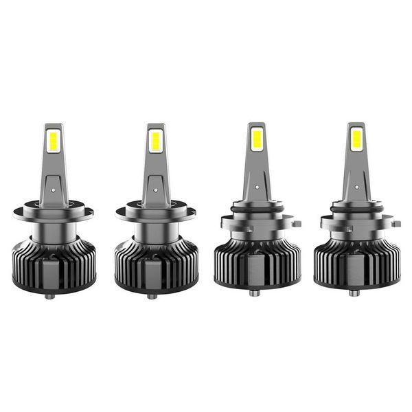 

working light 4 pcs 80w 8000lm led headlight high/low beam 6000k white(h7 & 9006)