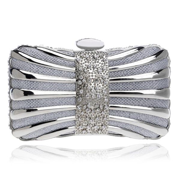 

design rivet decoration clutch bag women diamonds evening party wedding hand chain purses wallet clutches bags