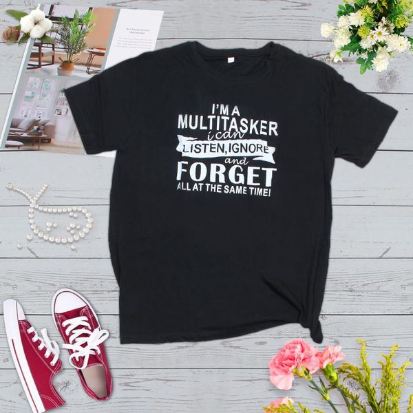 

shirt men&women short sleeves summer print letters o neck loose fashion graphic tee women's t-shirt, White