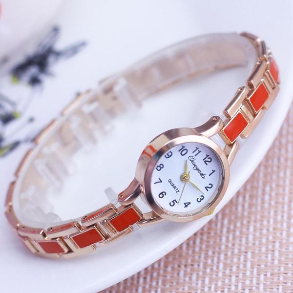 Armbanduhren Chaoyada Stil Mode Frauen Mädchen Hand Oberleitung Quarz Armbanduhr Wasserdichte Luxus Uhren Für Dame Studenten