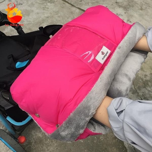 

stroller parts & accessories with mobile phone pocket trolley gloves snowproof windproof cart