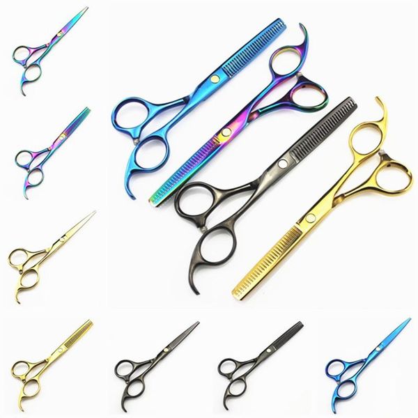 

hair scissors professional japan 440c 5.5 inch cutting barber makas haircut scissor thinning shears hairdressing set