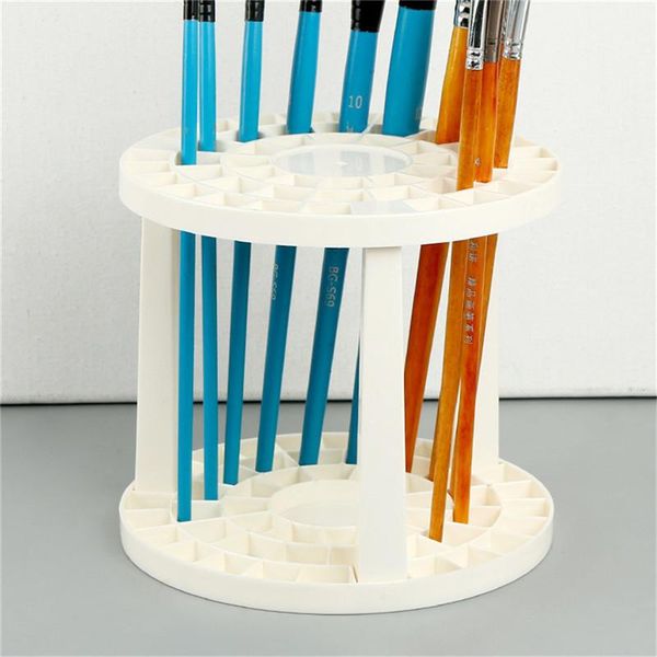 

makeup brushes womens brush dry cosmetic holder organizer circular storage stand tool
