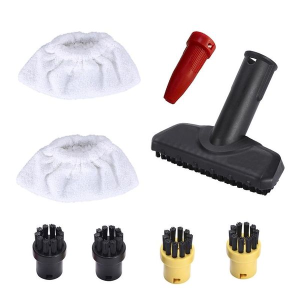 

vacuum cleaners 8pcs for karcher cleaning machine sc1 sc2 sc3 sc4 sc5 sc7 accessories replacement round brush mirror head