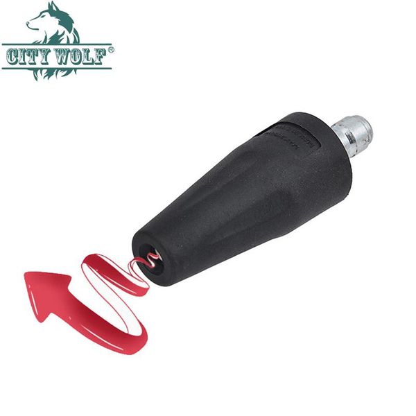 

car washer 2320psi rotating dirt blaster turbo nozzle with 1/4" quick release plug connector for high pressure washers