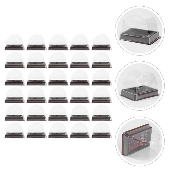

pcs transparent cake blister box pastries bake packaging with lid gift wrap