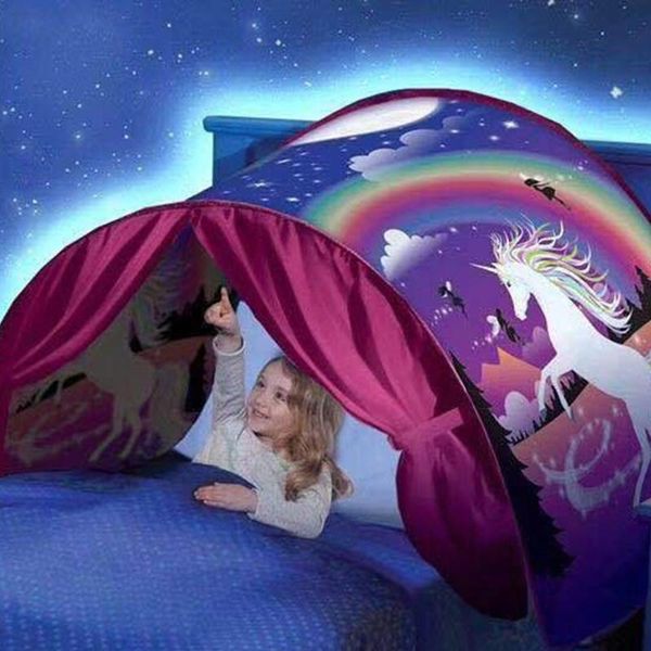 

crib netting children's starry dream bed tent folding light-blocking indoor mosquito net canopy baby room decor