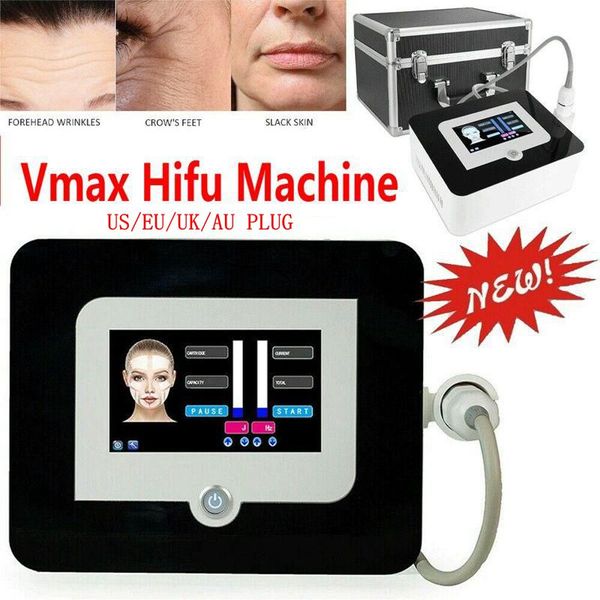 

portable high intensity focused ultrasound vmax hifu machine face lifting skin tighten wrinkle removal beauty salon 38000 s