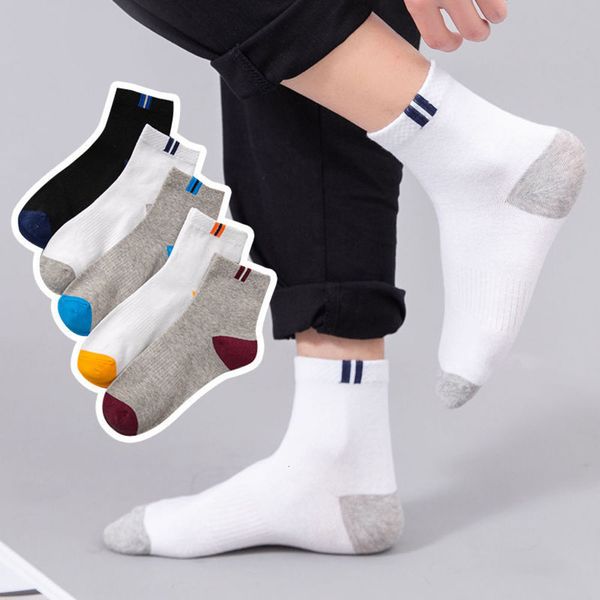 

pairs) medium sweat absorbing color thin cotton, Black
