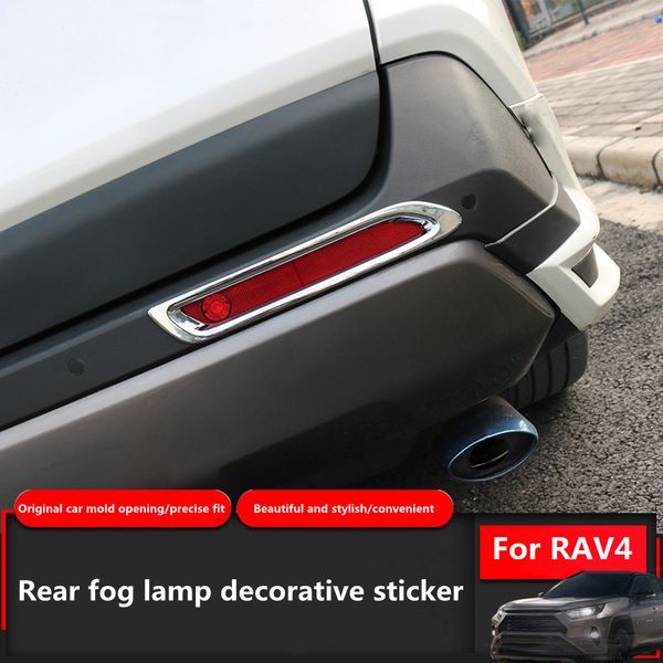 

decorative sticker for toyota rav4 rear fog lamp of model year 20-21