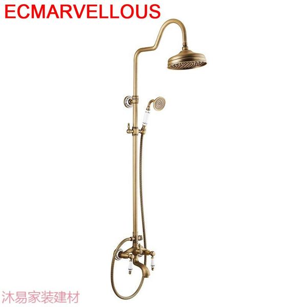 

doucheset columna painel de regendouche regadera electrica eletrico douche ducha chuveiro do banheiro bathroom shower system sets
