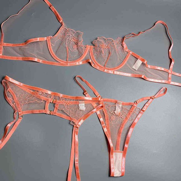 

nxy set new fashion women' bra panties set push up lingerie perspective hollowing lace underwear garters thong suit 1128, Red;black