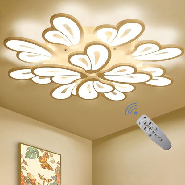 

chandeliers led chandelier lights remote control used in living room bedroom dining decor modern butterfly acrylic ceiling lamp