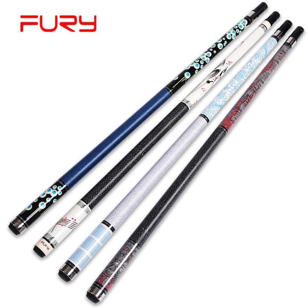 

brand pool cue with case 4 colors, tip 11.75mm,12.75mm,maple billiard stick for nine ball carom cues