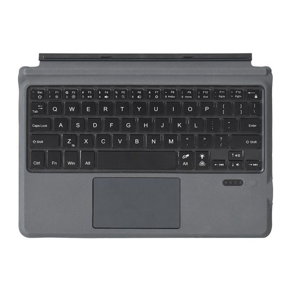 

wireless keyboard with presspad for /surface go,ultra-slim 7 color backlit bluetooth keyboards