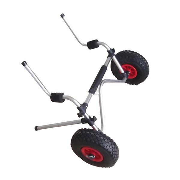 

universal kayak carrier trolley for carrying kayaks canoes paddleboards float mats and jon boats rafts/inflatable