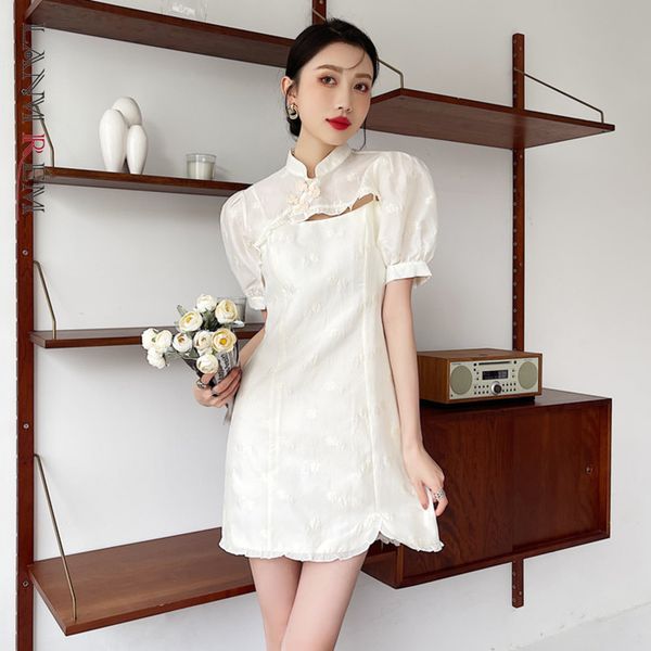 

women two piece set dress stand neck short sleeve loose fit female fashion summer arrivals 2e1888 210507, Black;gray
