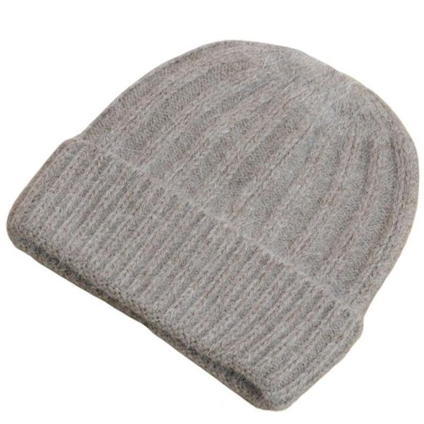 

beanies 2021 autumn winter for women fashion crimping stretchy knitted beanie hat soft warm cap lightweight