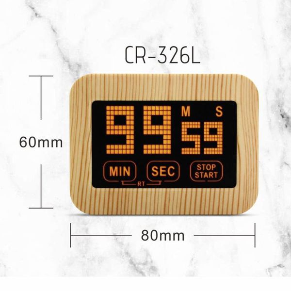 

desk & table clocks digital timer led display magnetic loud alarm for cooking kitchen bedroom office zpt5