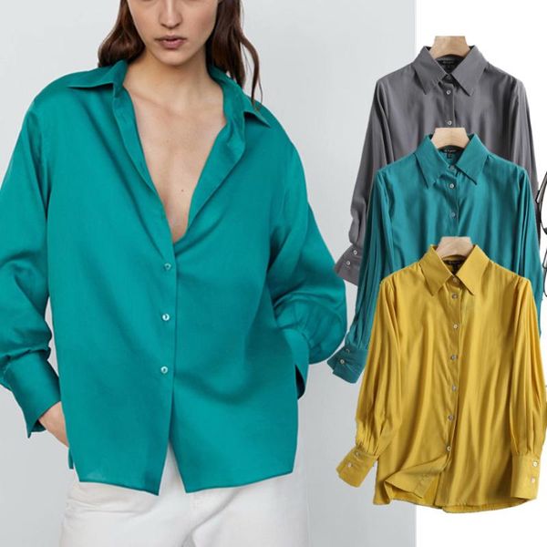 

women's blouses & shirts dave&di summer england style simple solid fashion cotton blouse women blusas mujer de moda 2021 causal kimono, White