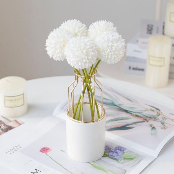 

single head ball chrysanthemum fleurs artificielles tuin decoratie vines flores decorativas flowers adornos para casa decorative & wreaths