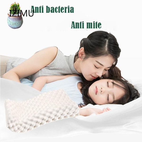 

pillow latex pillow+pillowcase bedding neck protection slow rebound shaped maternity for sleeping orthopedic stretcher