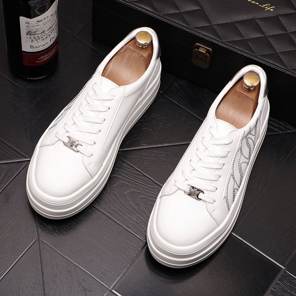 

men's wedding dreen leather shoes luxurys designers light casual sneakers comfortable outdoor walking male loafers n27, Black